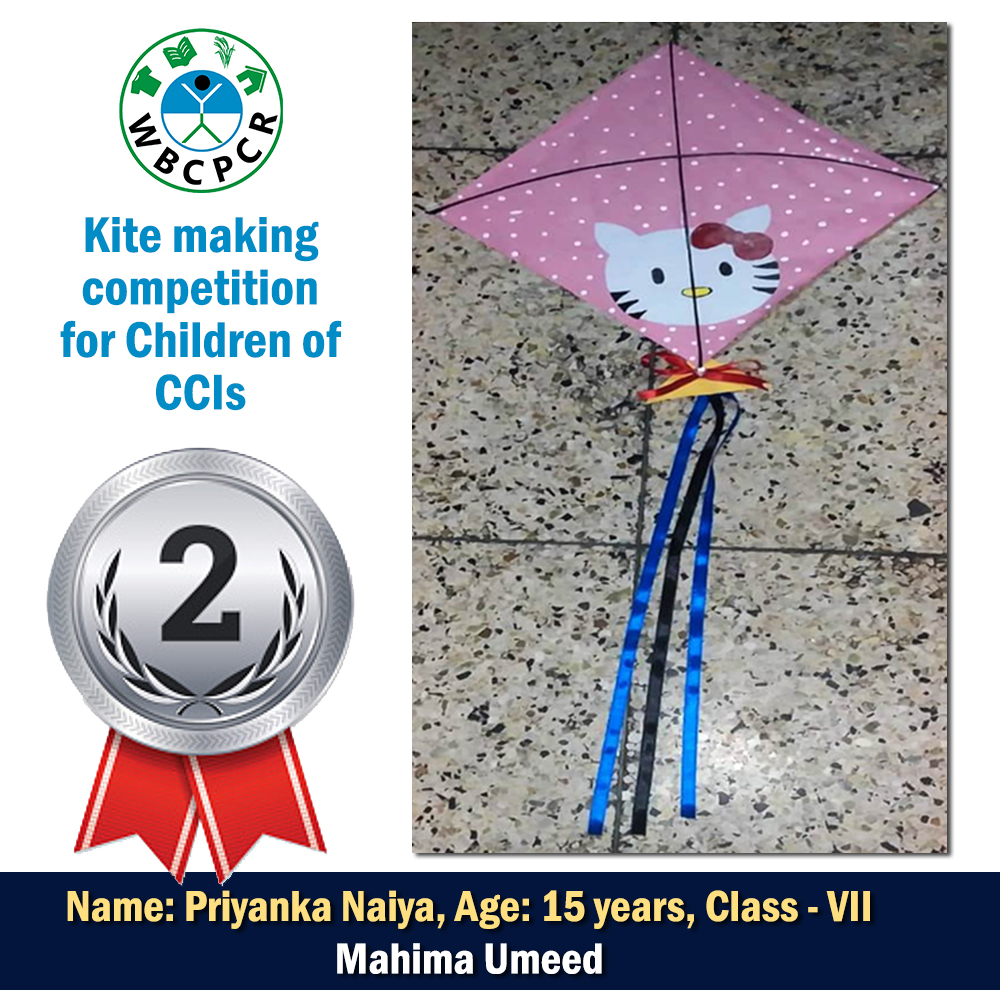 Kite making competition for Children of CCIs