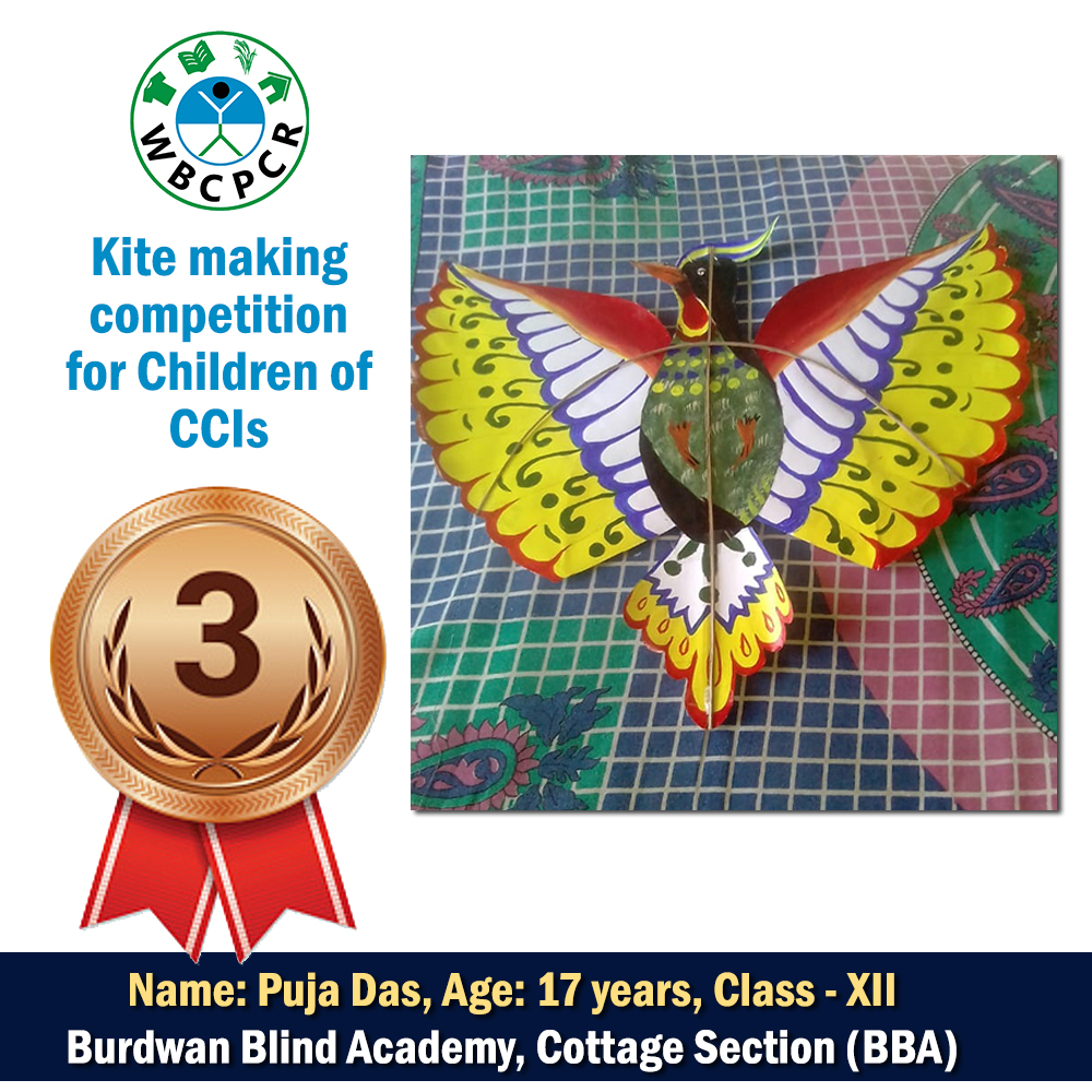 Kite making competition for Children of CCIs